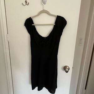 Abercrombie & Fitch knot-front mini dress
